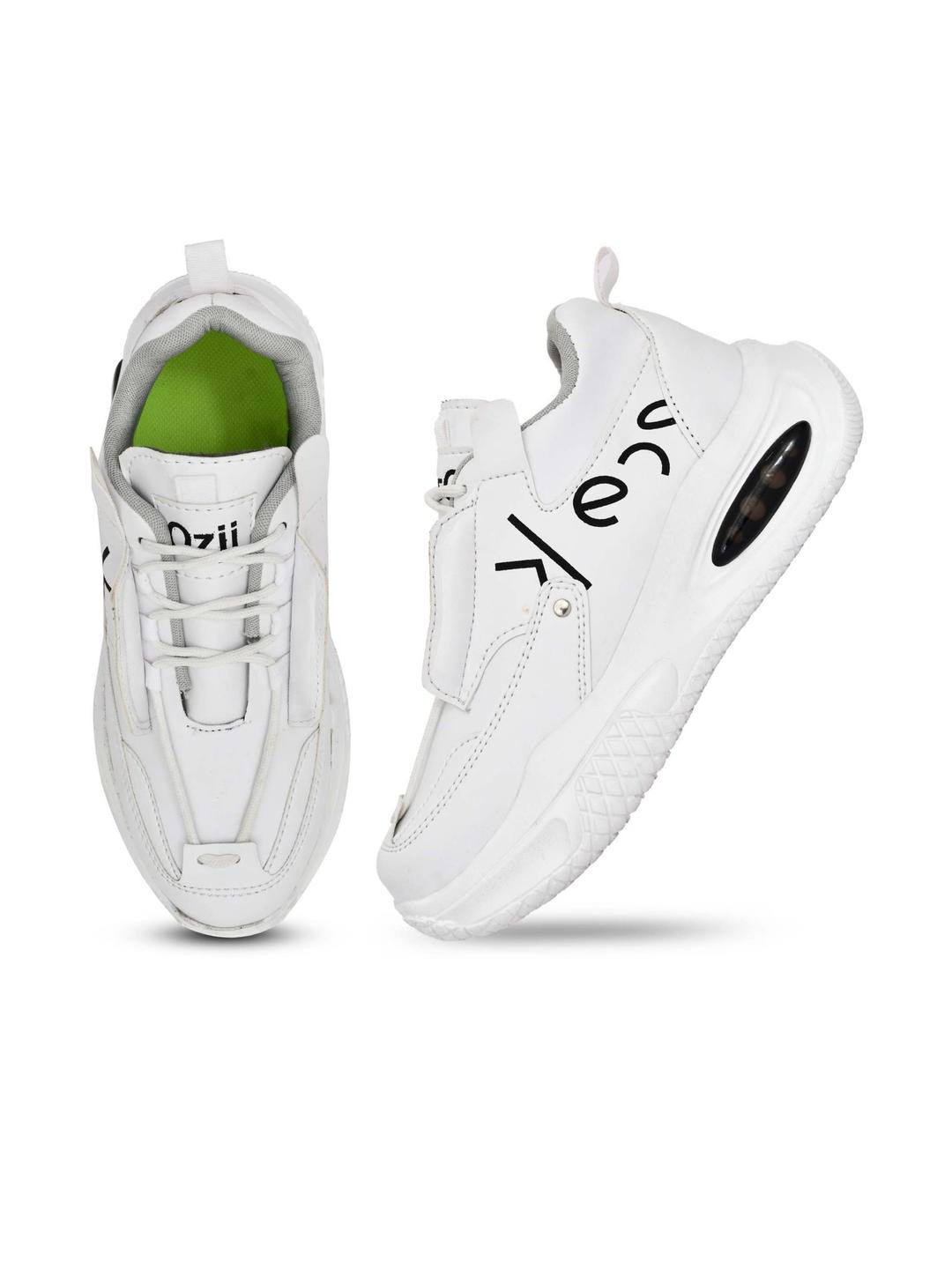 Kerzl Men White Casual Shoes