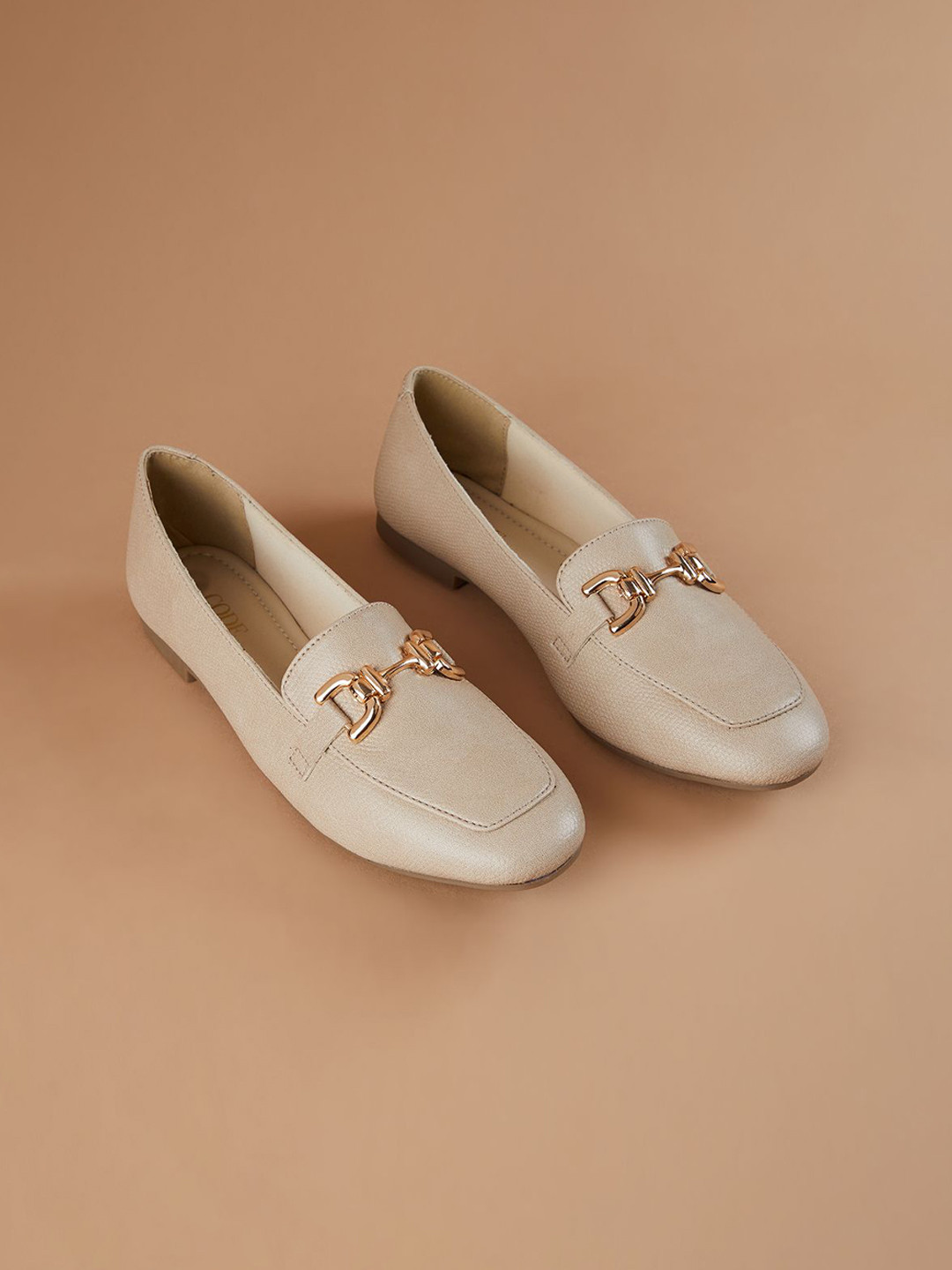 CODE by Lifestyle Women Round Toe Loafers with Buckle