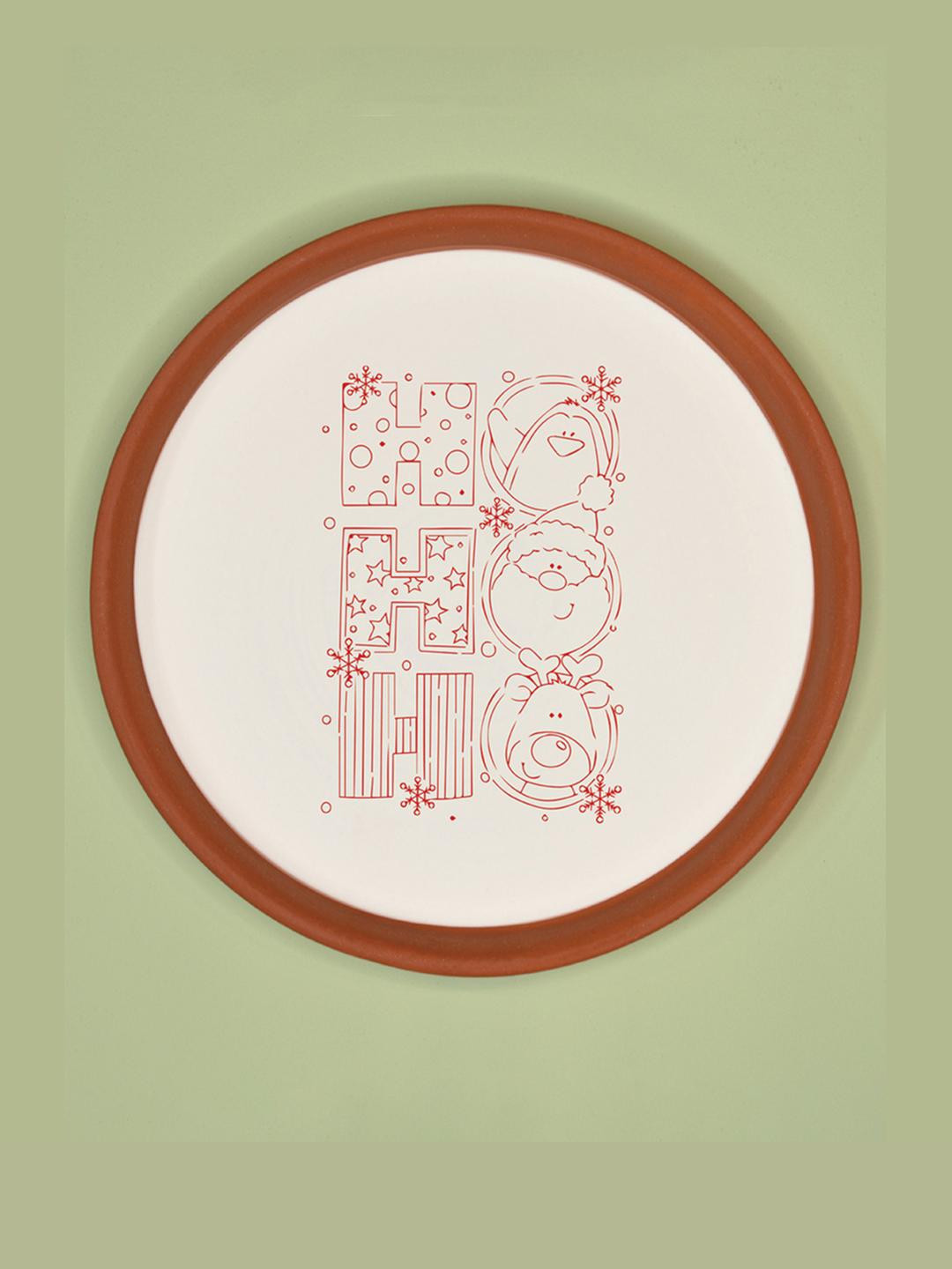 ALMIRO TREE Clay Hanging Hall Wall Plates-8In