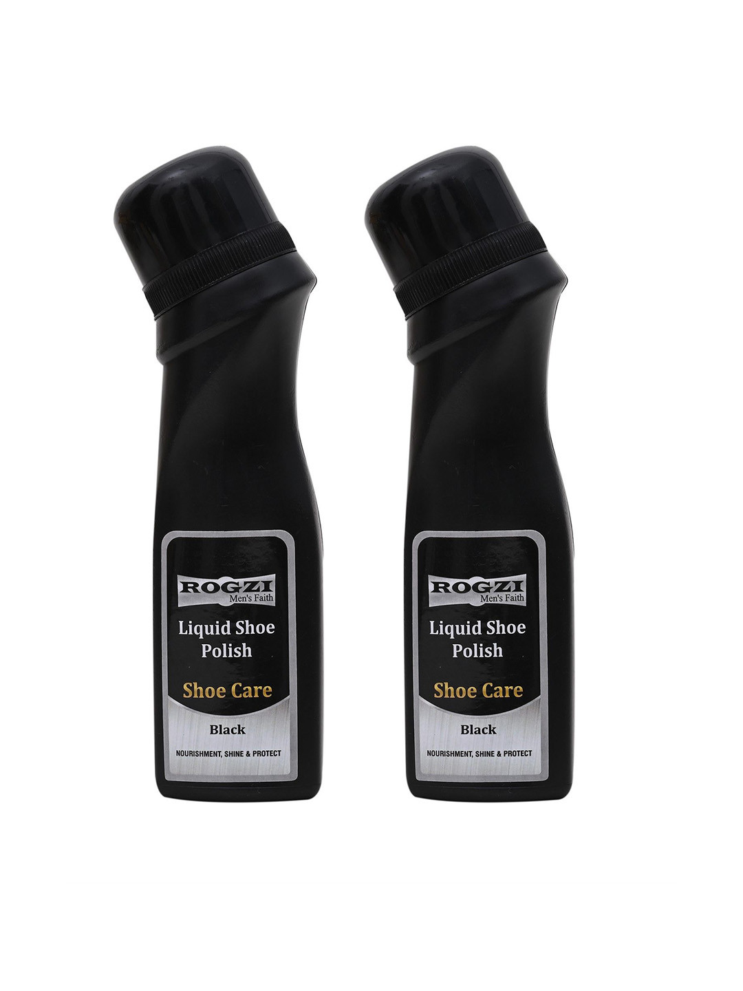 ROGZI Pack Of 2 Liquid Shoe Polish - 75 ml