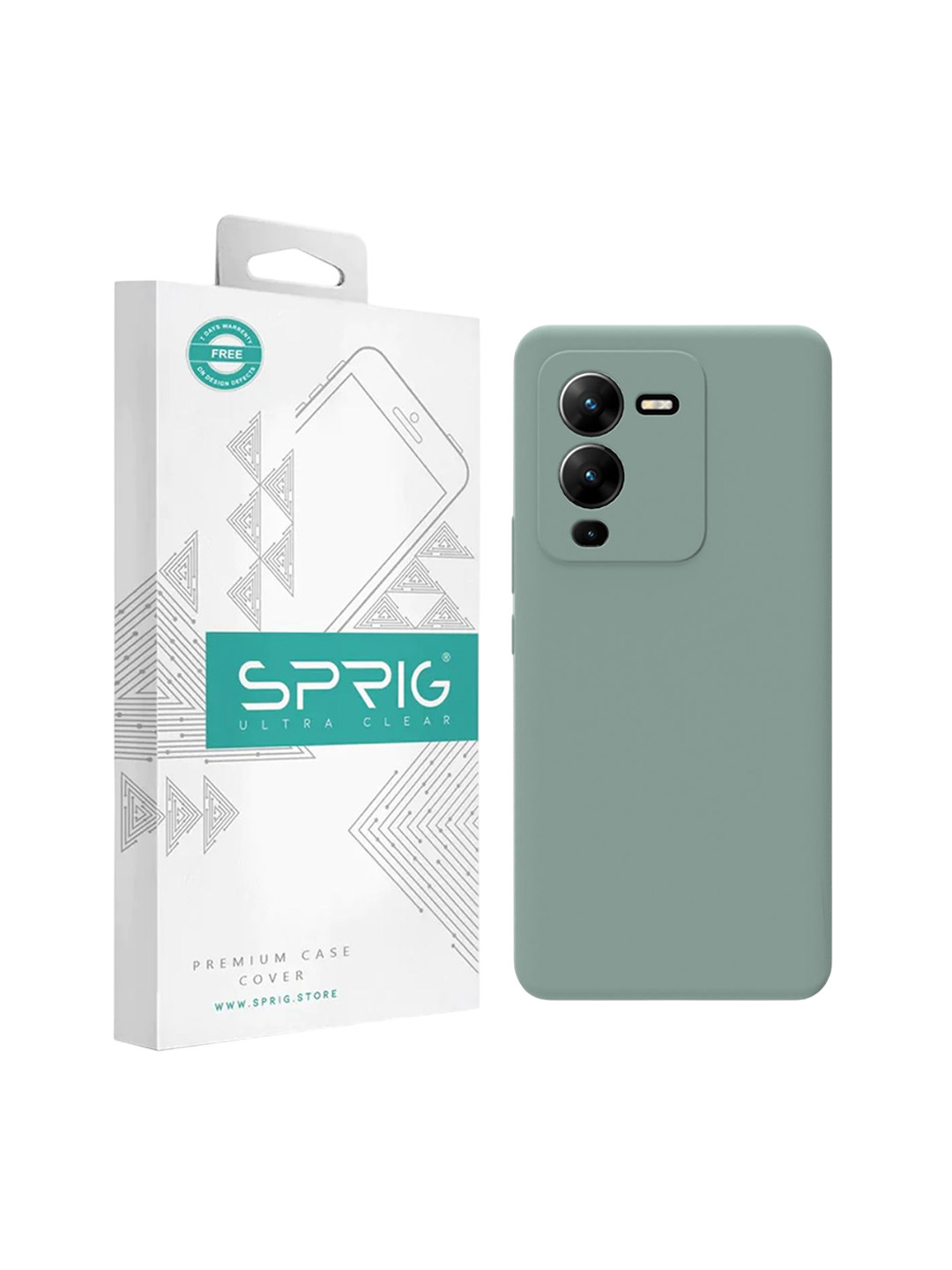 SPRIG vivo v25 Pro 5G Liquid Silicone Back Cover