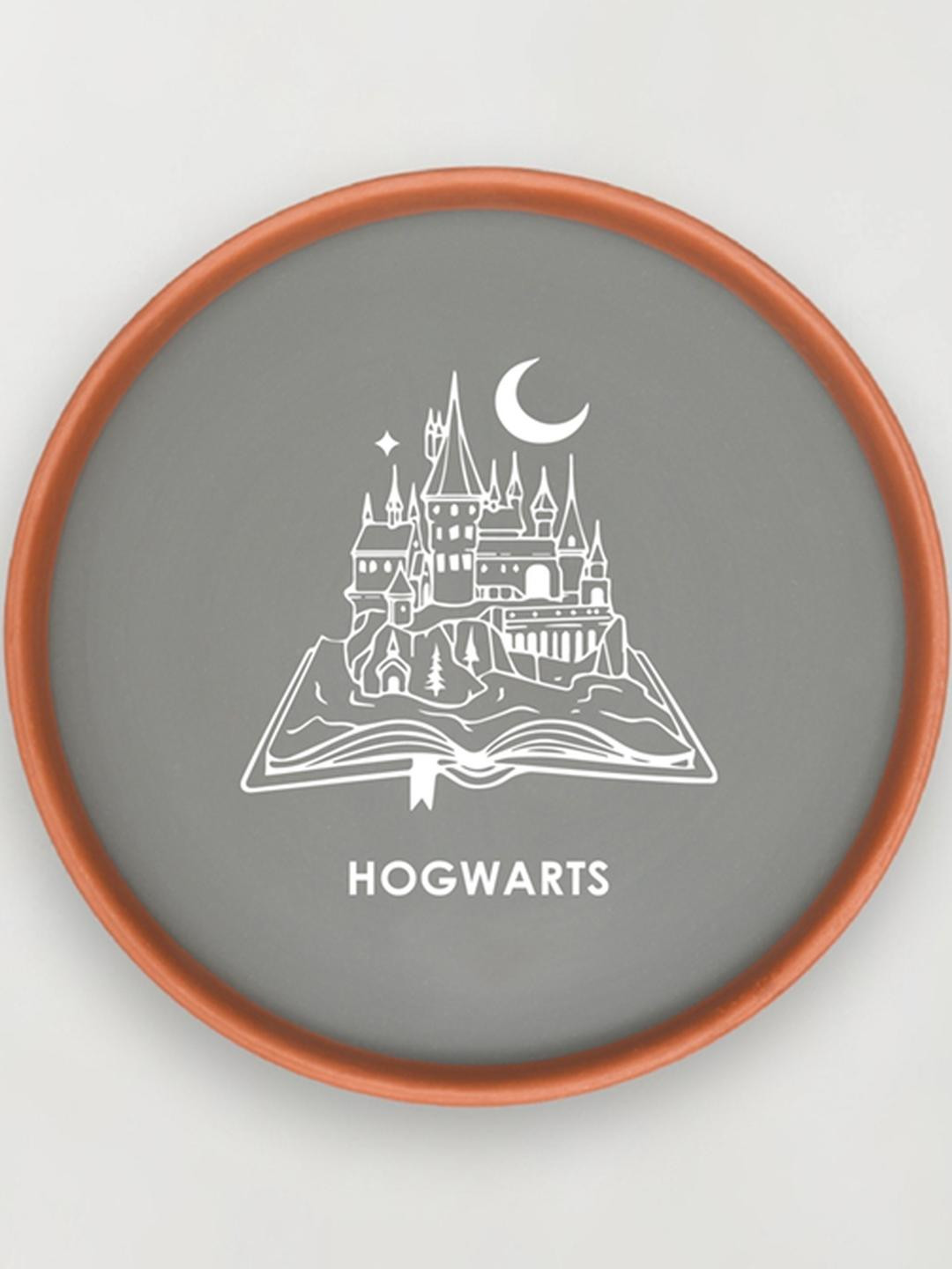 ALMIRO TREE Hogwarts, Harry Potter Clay Matte Hanging Hall Wall Plates-8In