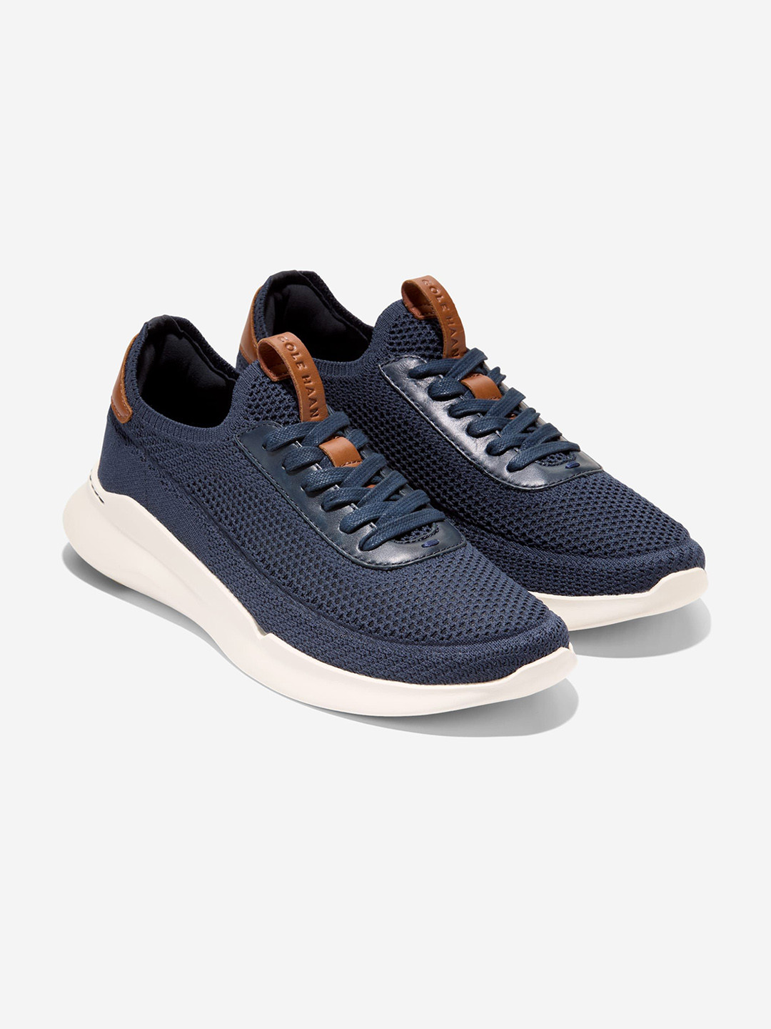 Cole Haan Men GRAND CROSSCOURT STITCHLITE RUNOX Navy Sneakers