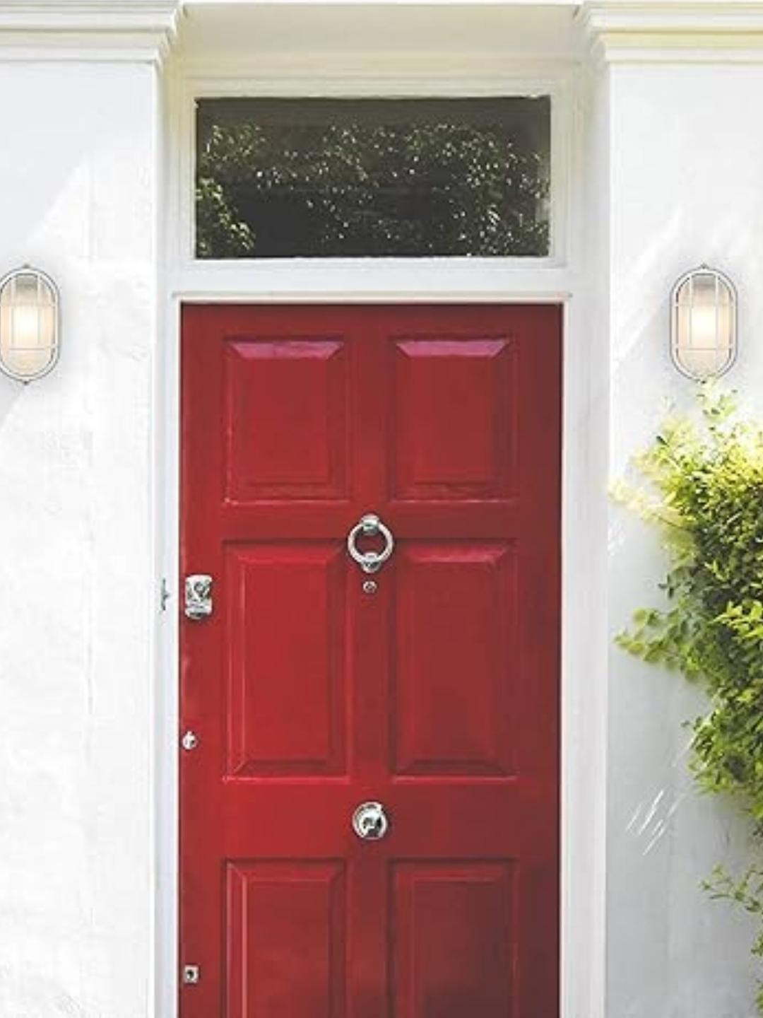 HomesElite White Spherical Shaped Wall Lamp - Pack Of 2