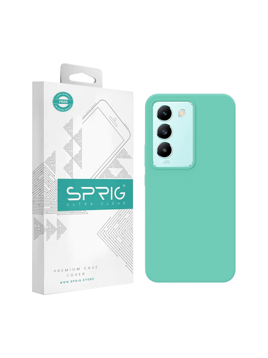 SPRIG Silicone Vivo T3 5G Back Cover