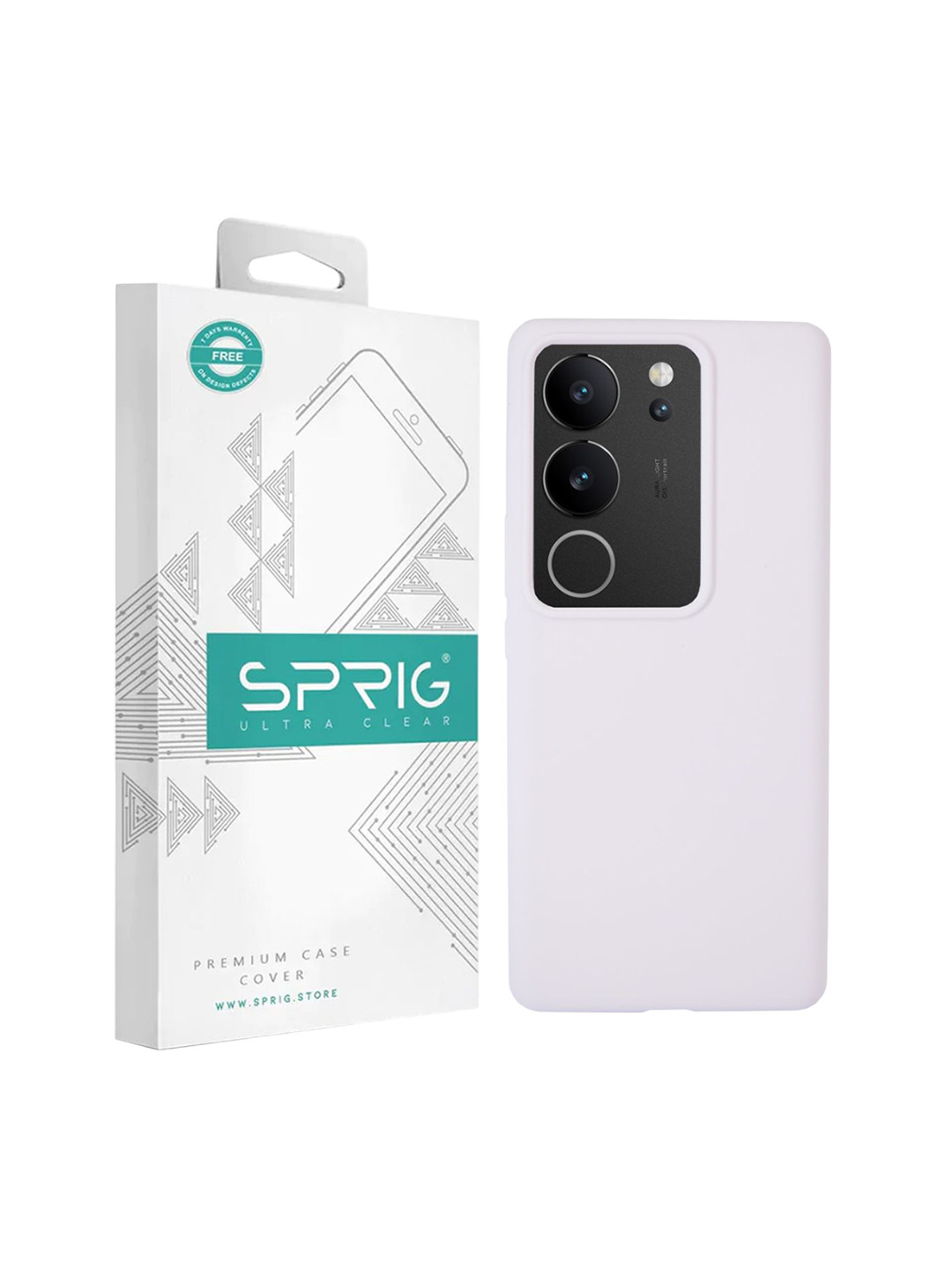 SPRIG vivo V29 Pro Liquid Silicone Back Cover