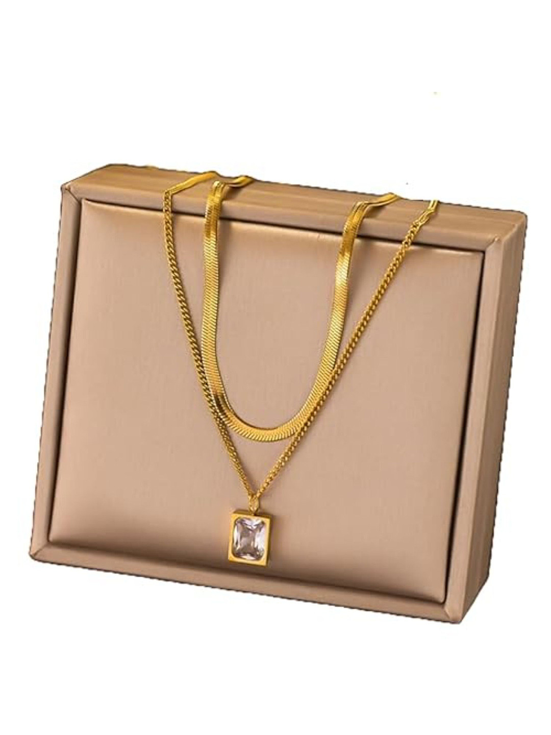 HARINI Gold-Plated Necklace