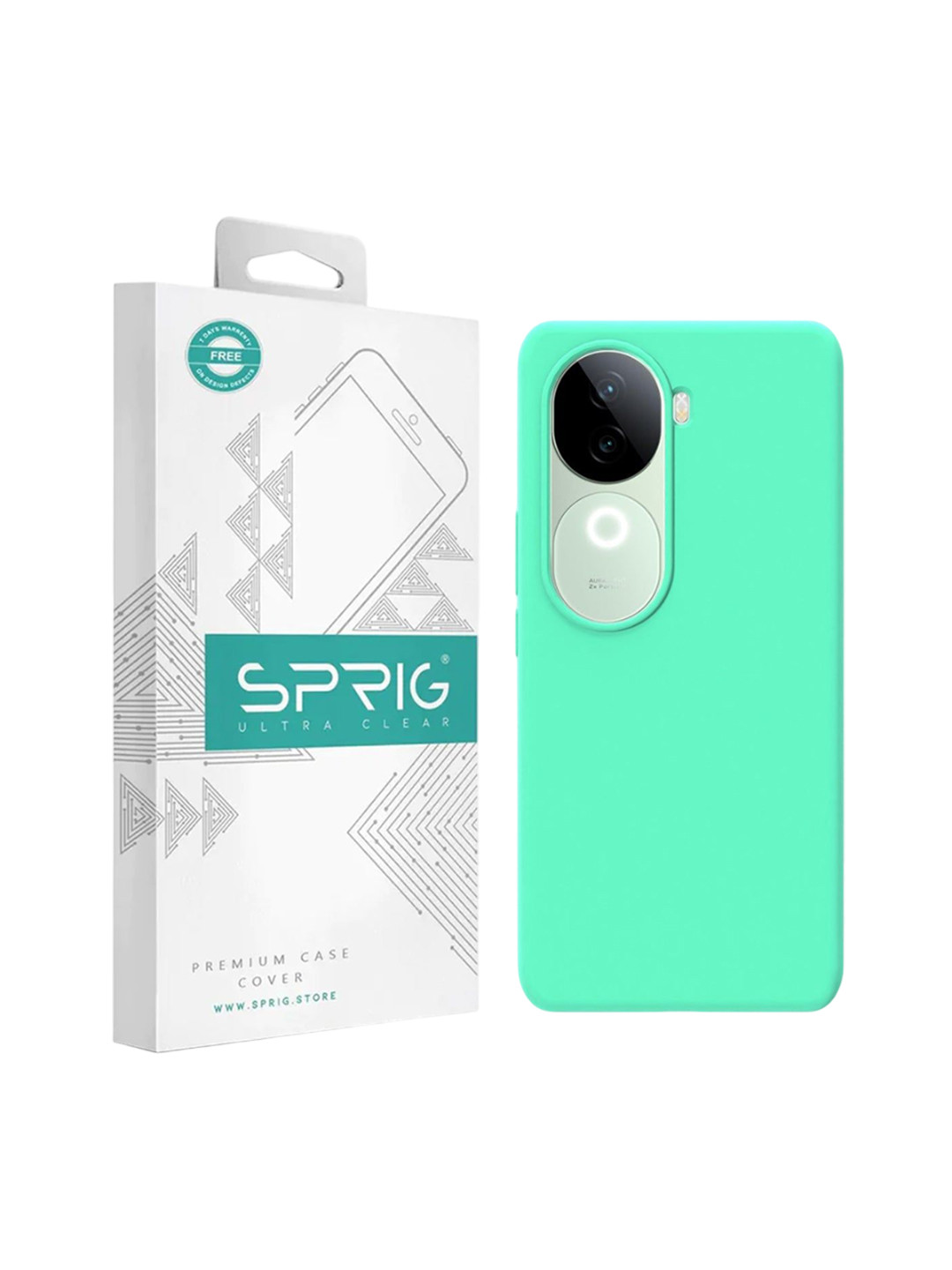 SPRIG Silicone Vivo V40e Back Cover