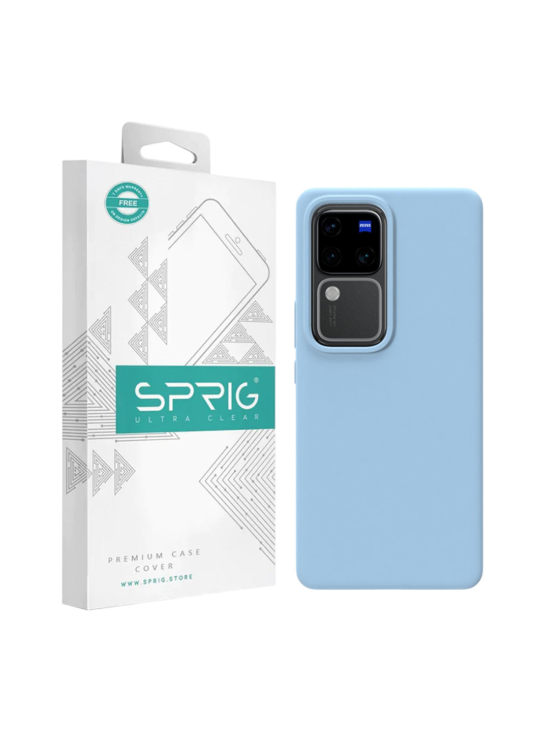 SPRIG vivo V30 Liquid Silicone Back Cover