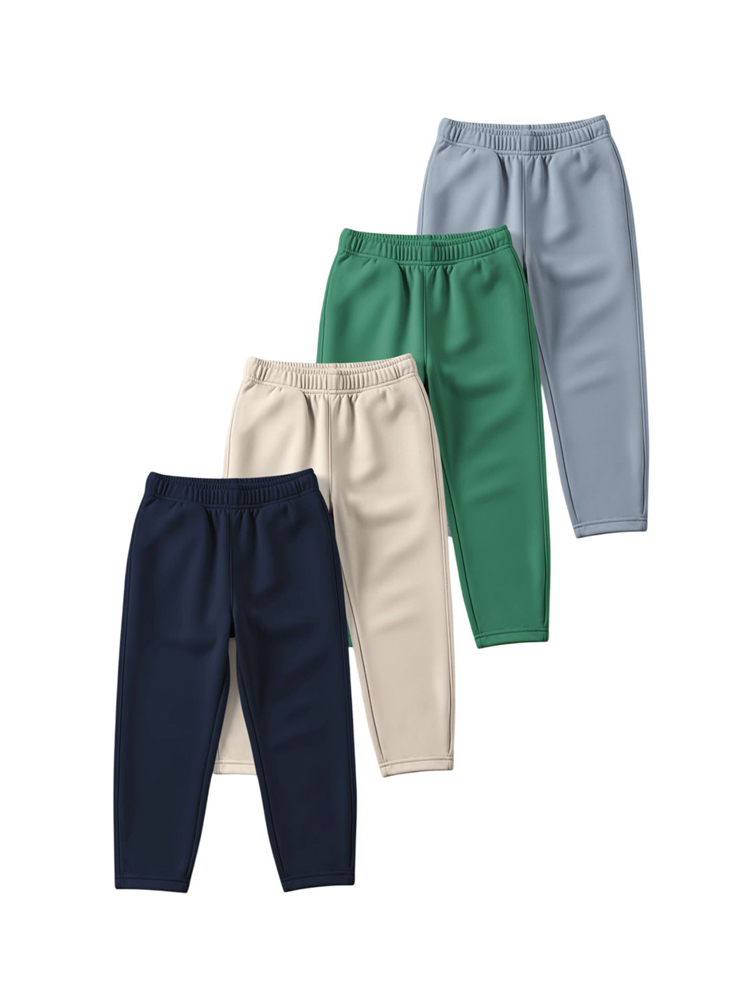 HELLCAT Boys Pack Of 4 Mid-Rise Track Pants