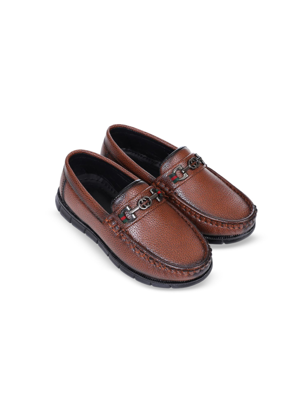 ZOOMBIE Boys Textured Formal  Loafers