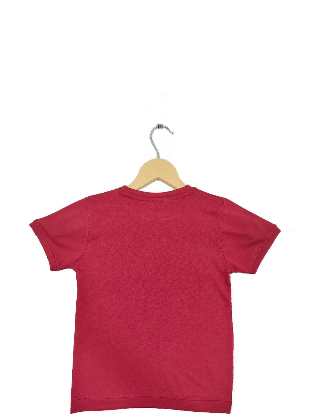Little funky Unisex Maroon Tshirts