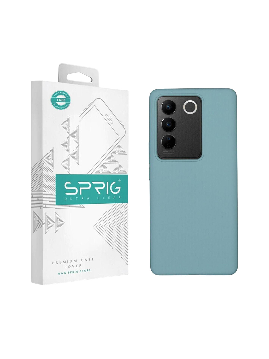 SPRIG vivo V27 Pro 5G Liquid Silicone Back Cover