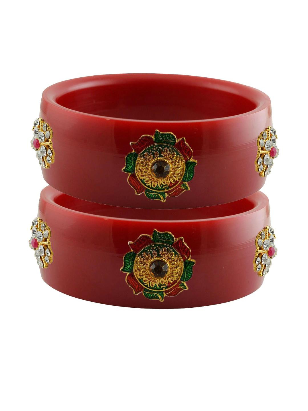 Vidhya Kangan Women Plastic Crystals Bangle