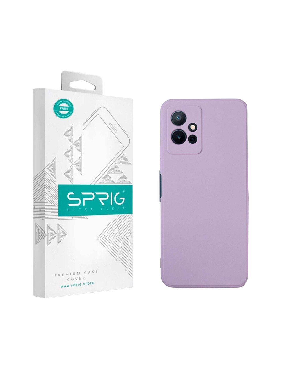 SPRIG vivo Y75 5G TPU Matte Back Cover