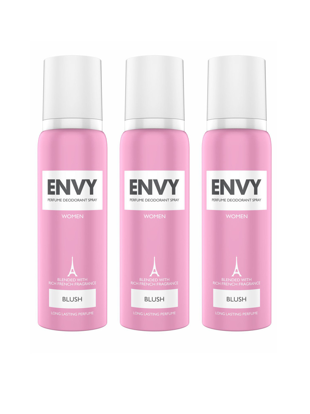 Envy Women Set of 3 Blush Perfume Deodorant - 115g each