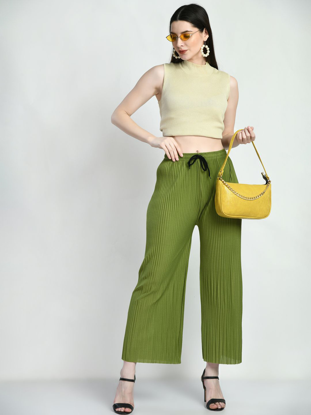 Brainbees Women Flared Palazzos