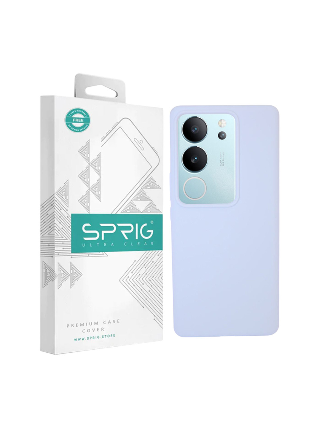 SPRIG vivo V29 Pro Liquid Silicone Back Cover