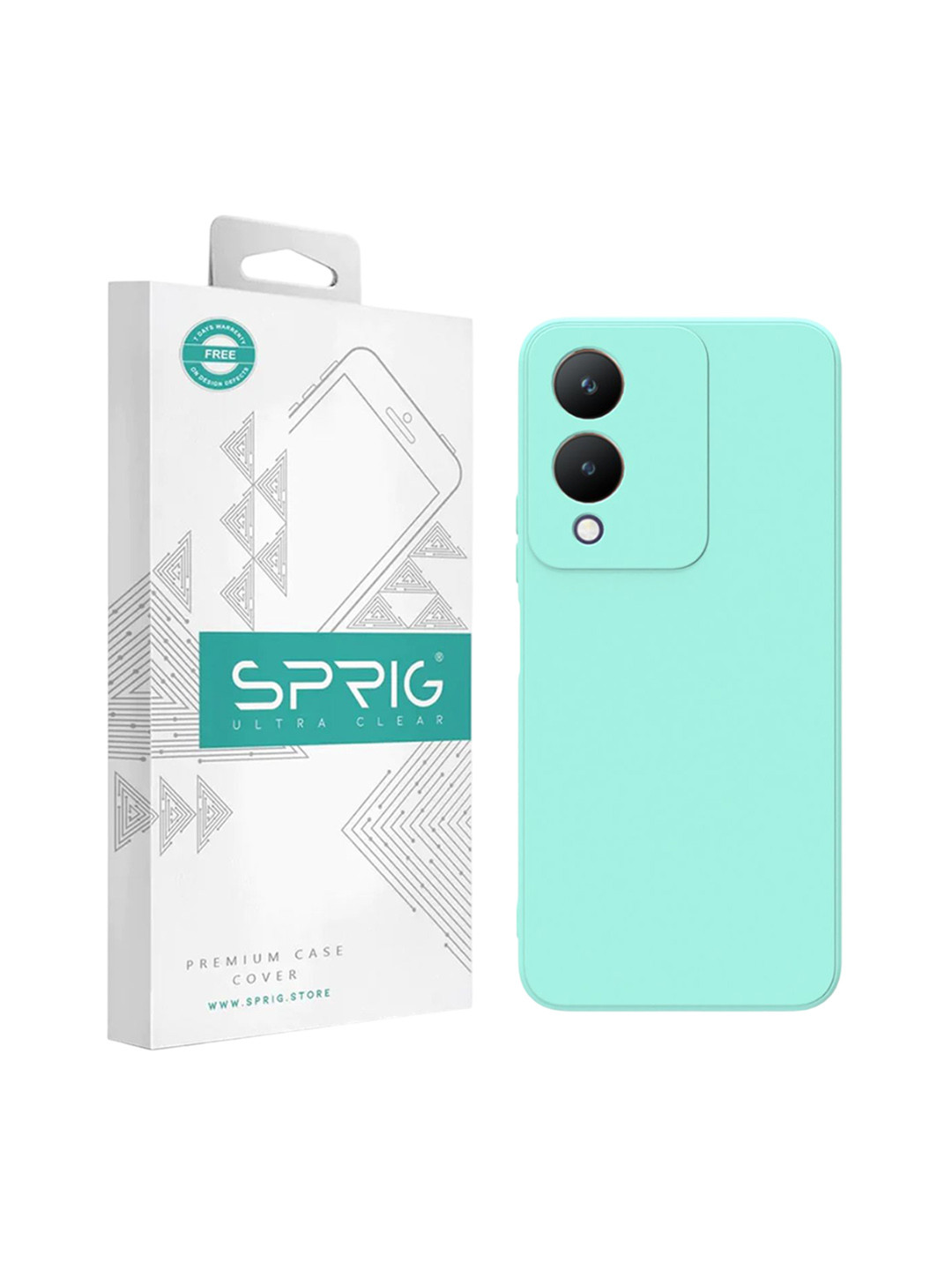 SPRIG vivo Y28 5G TPU Matte Back Cover