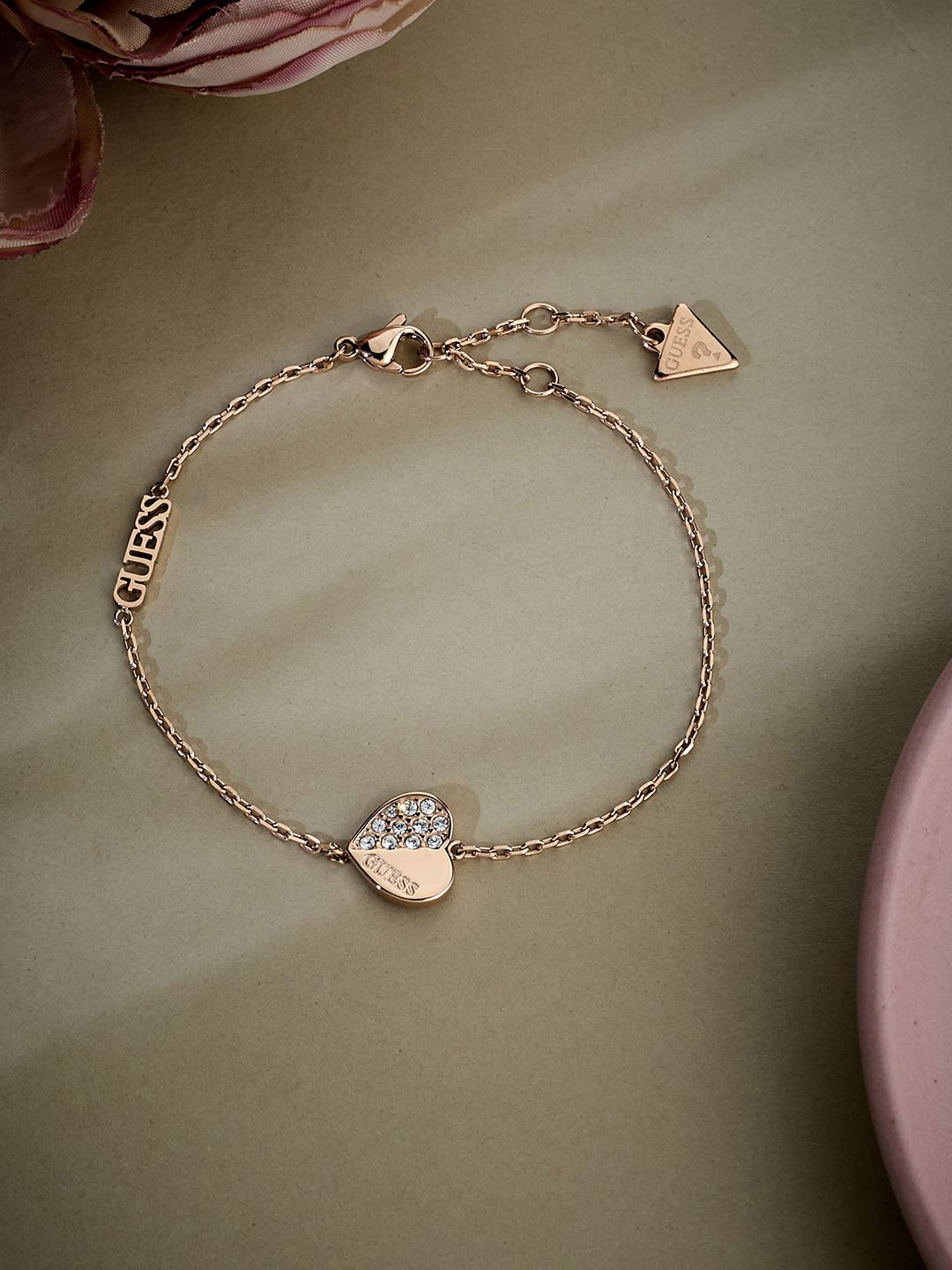 Women Lovely Gold-Plated Stainless Steel Bracelet