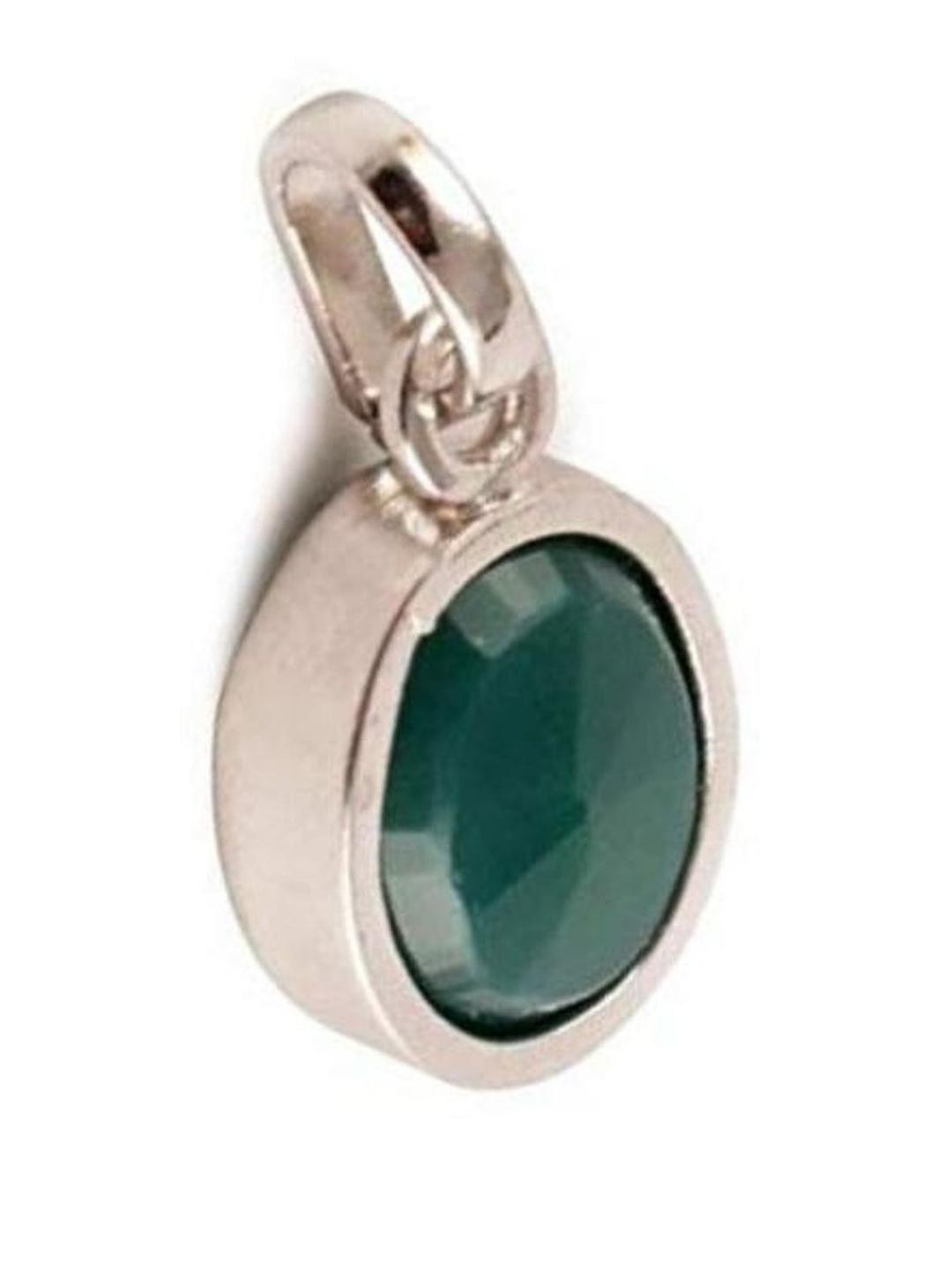 AURRA STORES Emerald Panna Green Pendant