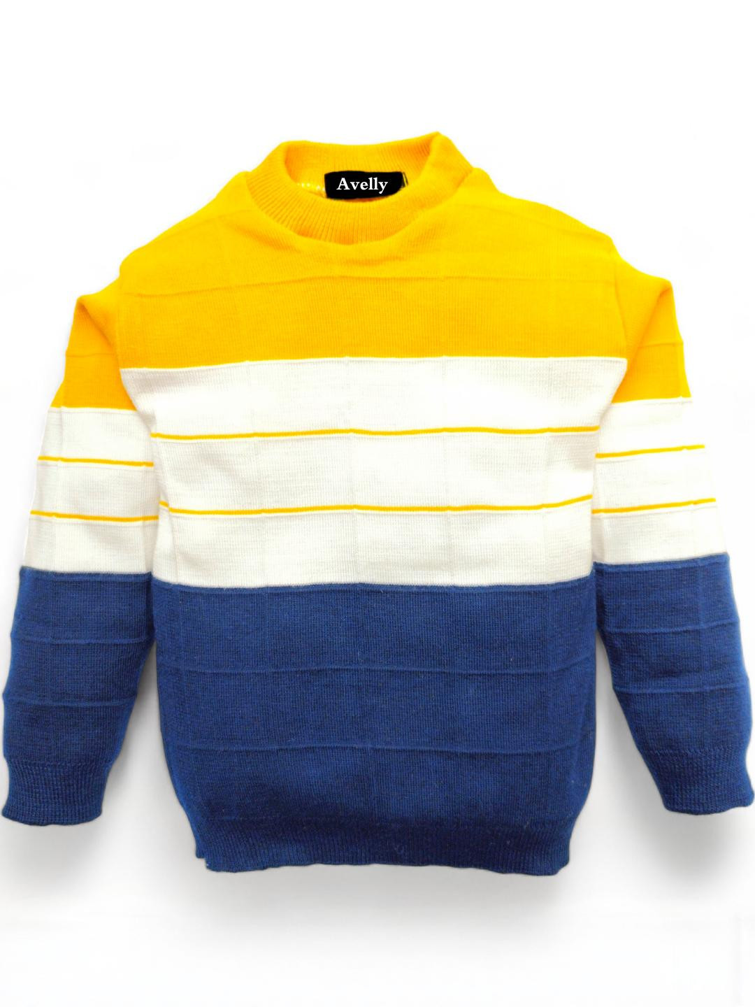 AVELLY Kids Striped Sweater