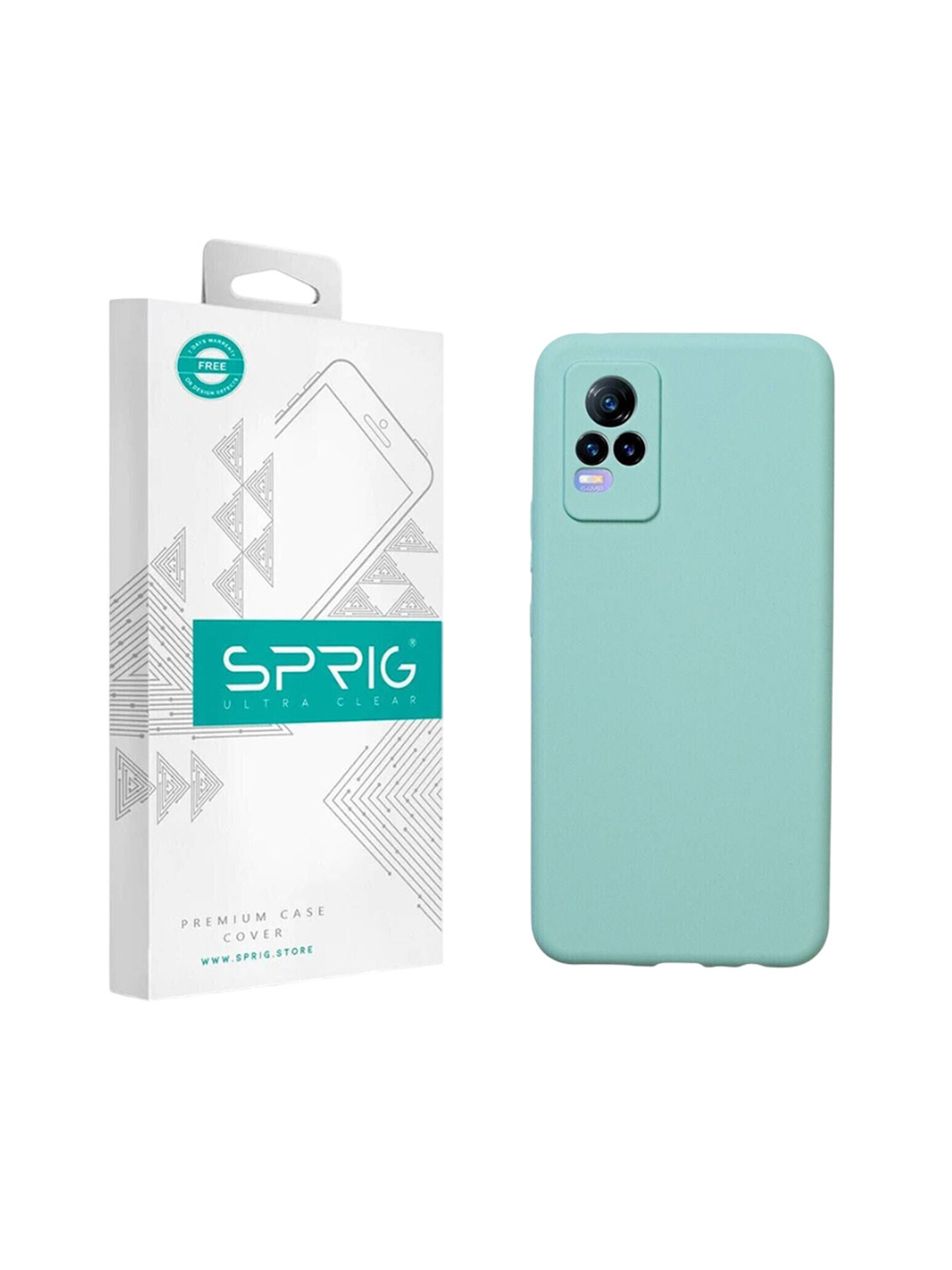 SPRIG vivo Y73 Liquid Silicone Back Cover