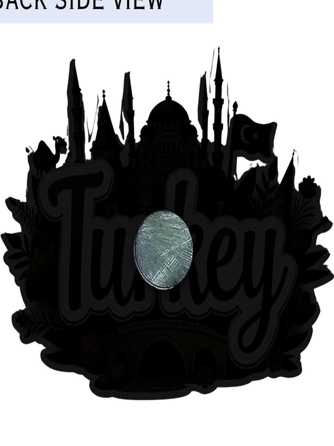 Turkey Country Theme Souvenir Wooden Refrigerator Stylish Fridge Magnet