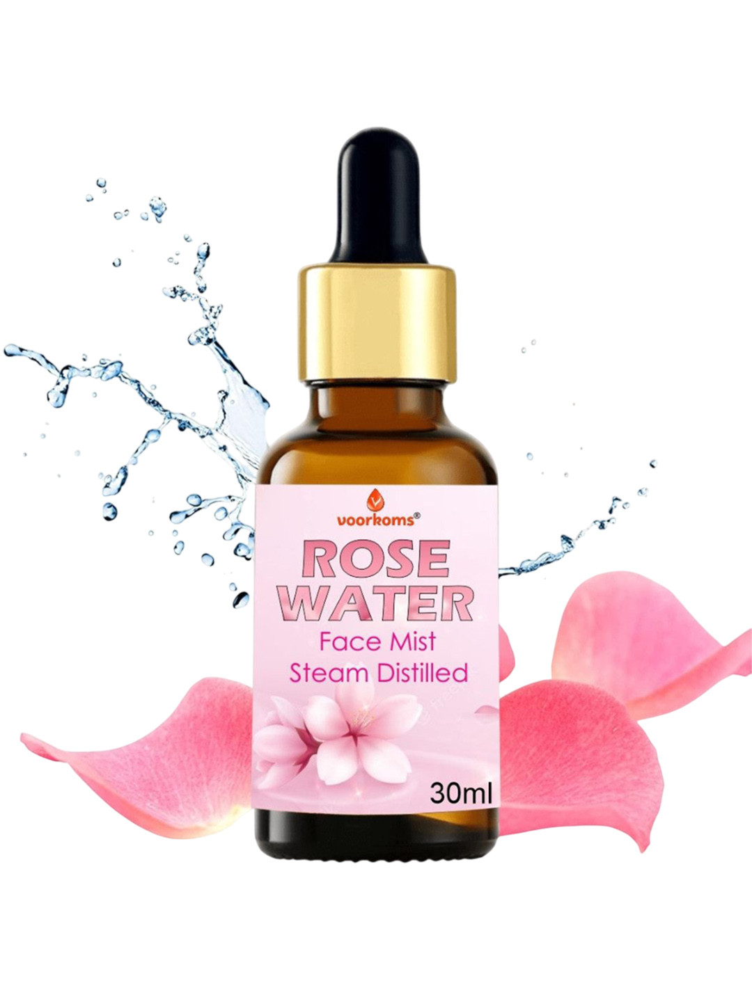VOORKOMS Rosewater Refreshing Floral Mist - 30 ml