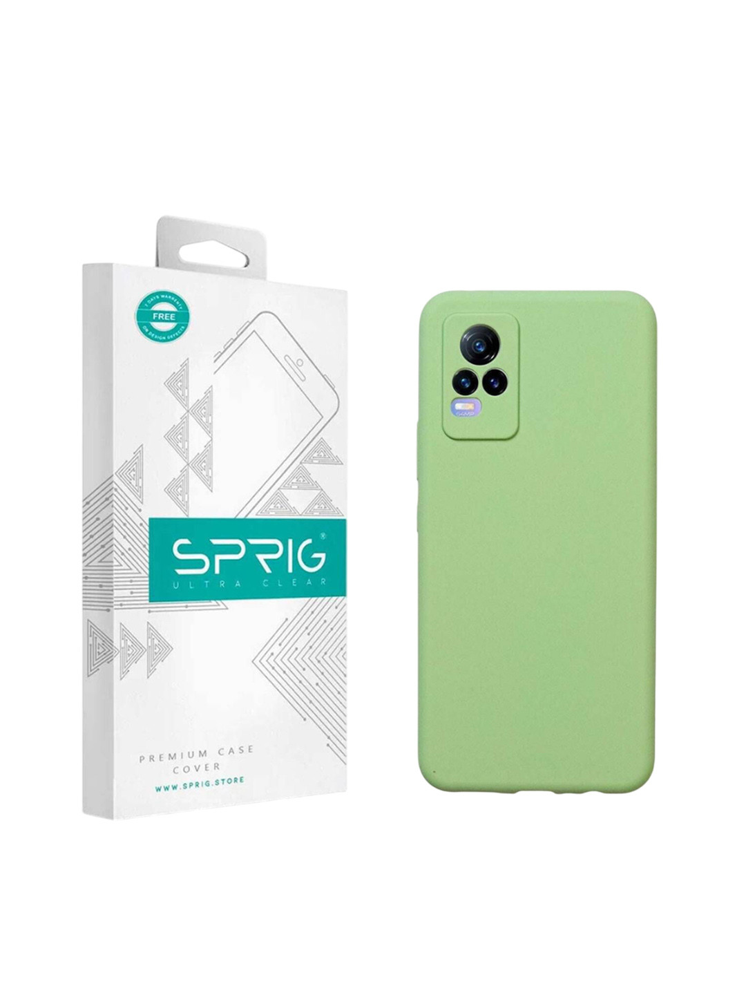 SPRIG vivo V21E Liquid Silicone Back Cover