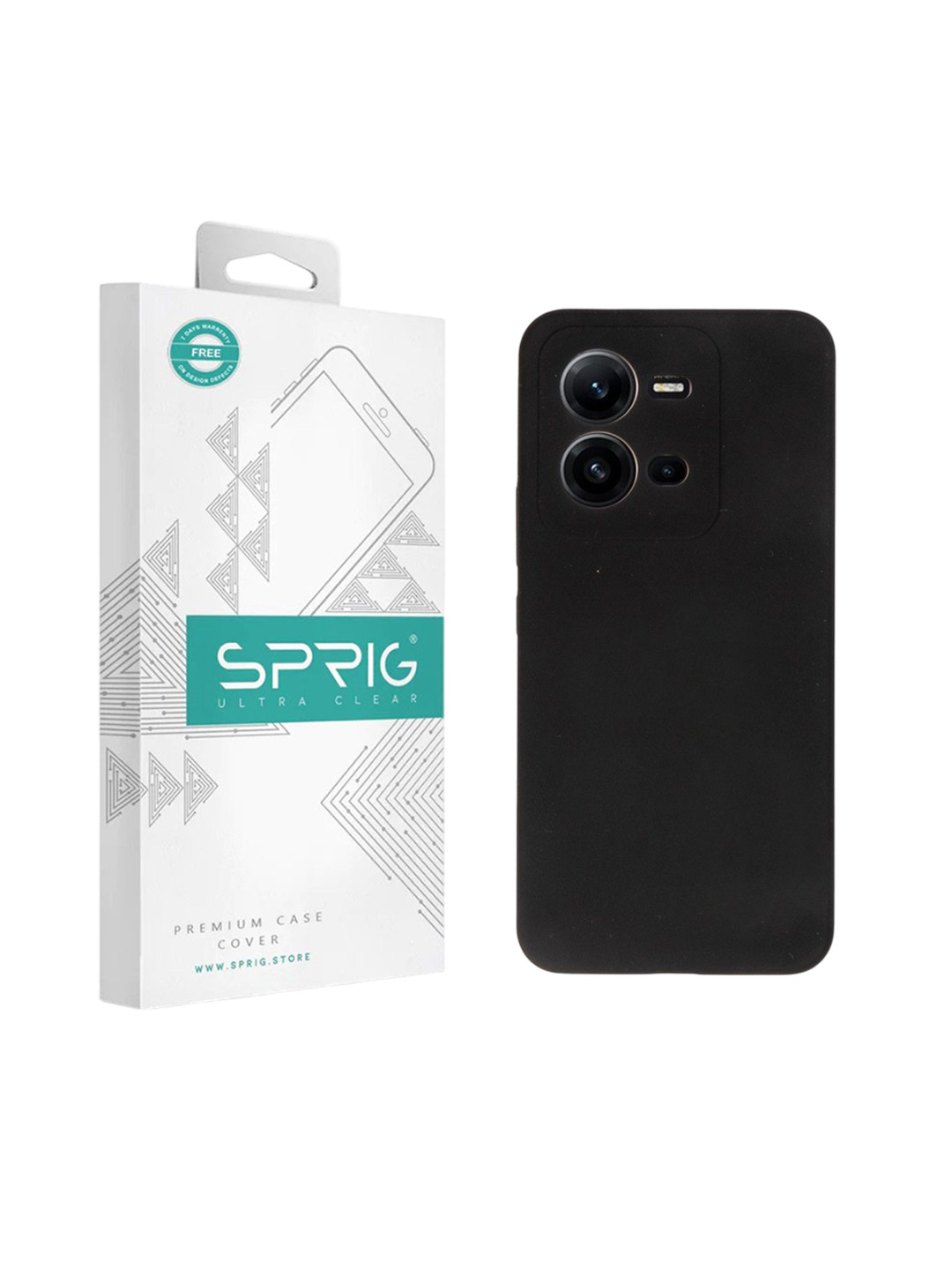 SPRIG vivo V25 5G Liquid Silicone Back Cover