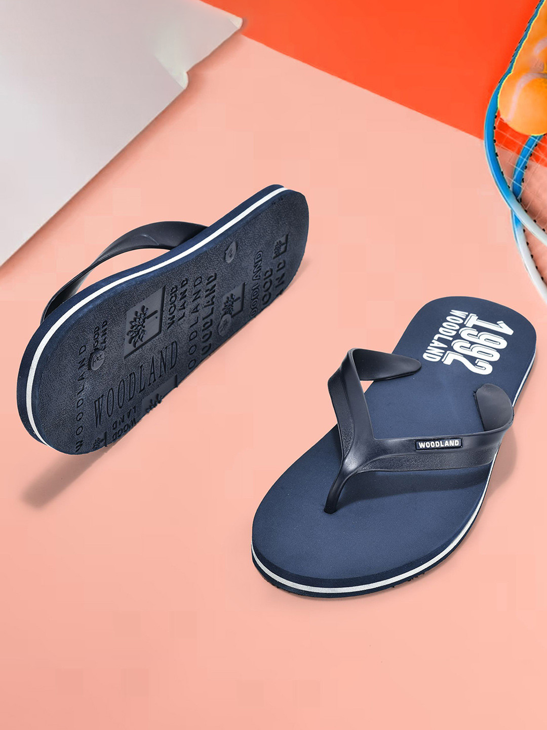 Woodland Men Core Room Slippers Flip Flops