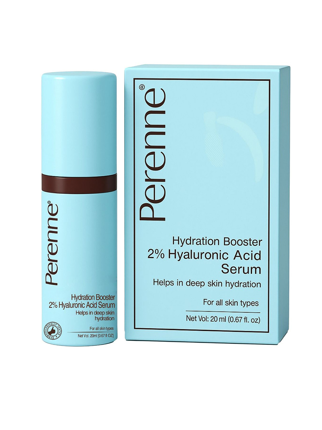 Perenne 2% Hyaluronic Acid Serum with Glacier Water & Pentavitin - 20 ml