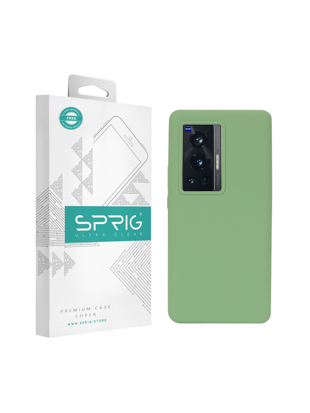 SPRIG vivo X70 Pro Plus Liquid Silicone Back Cover