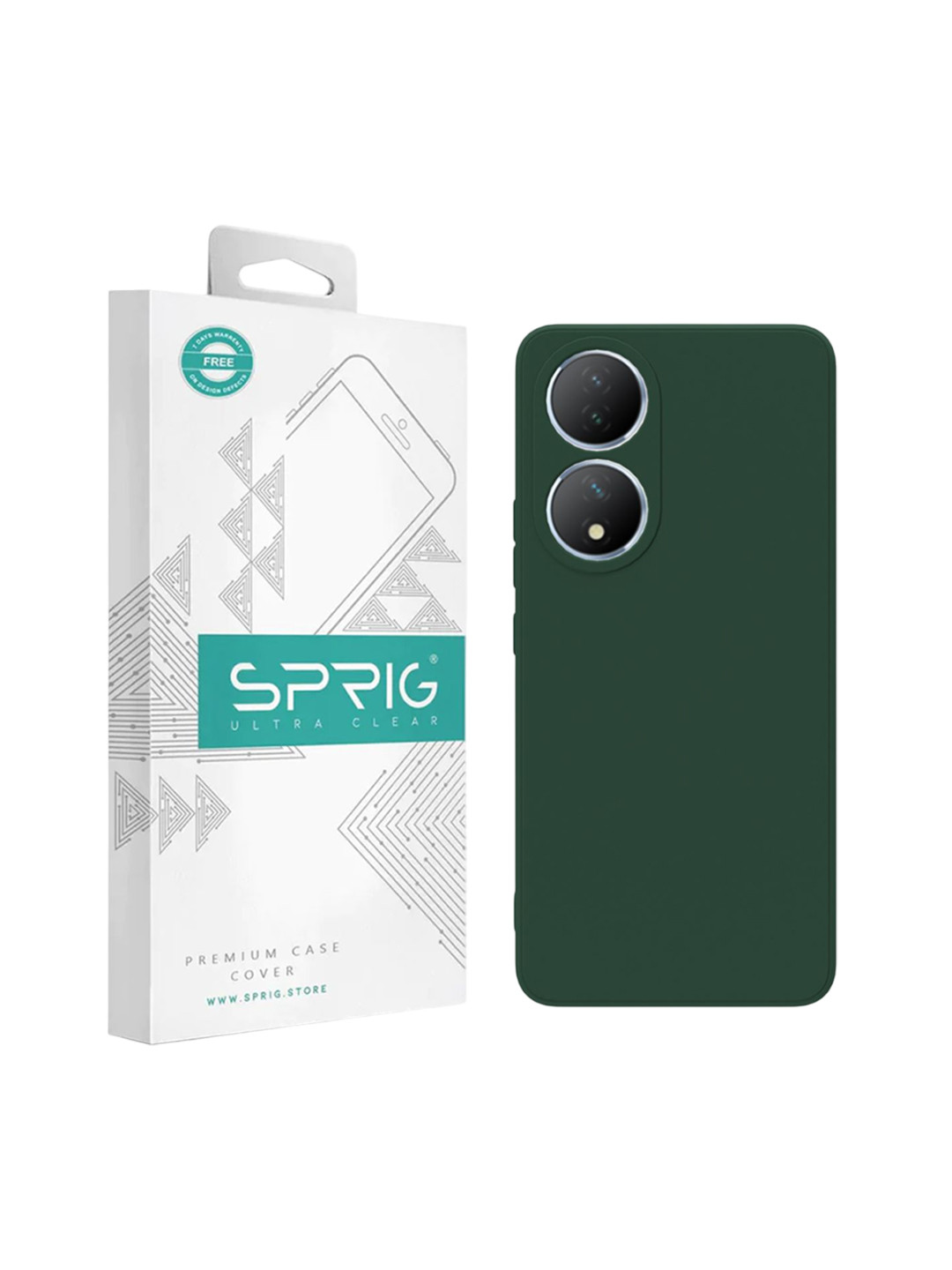 SPRIG vivo Y100 5G TPU Matte Back Cover