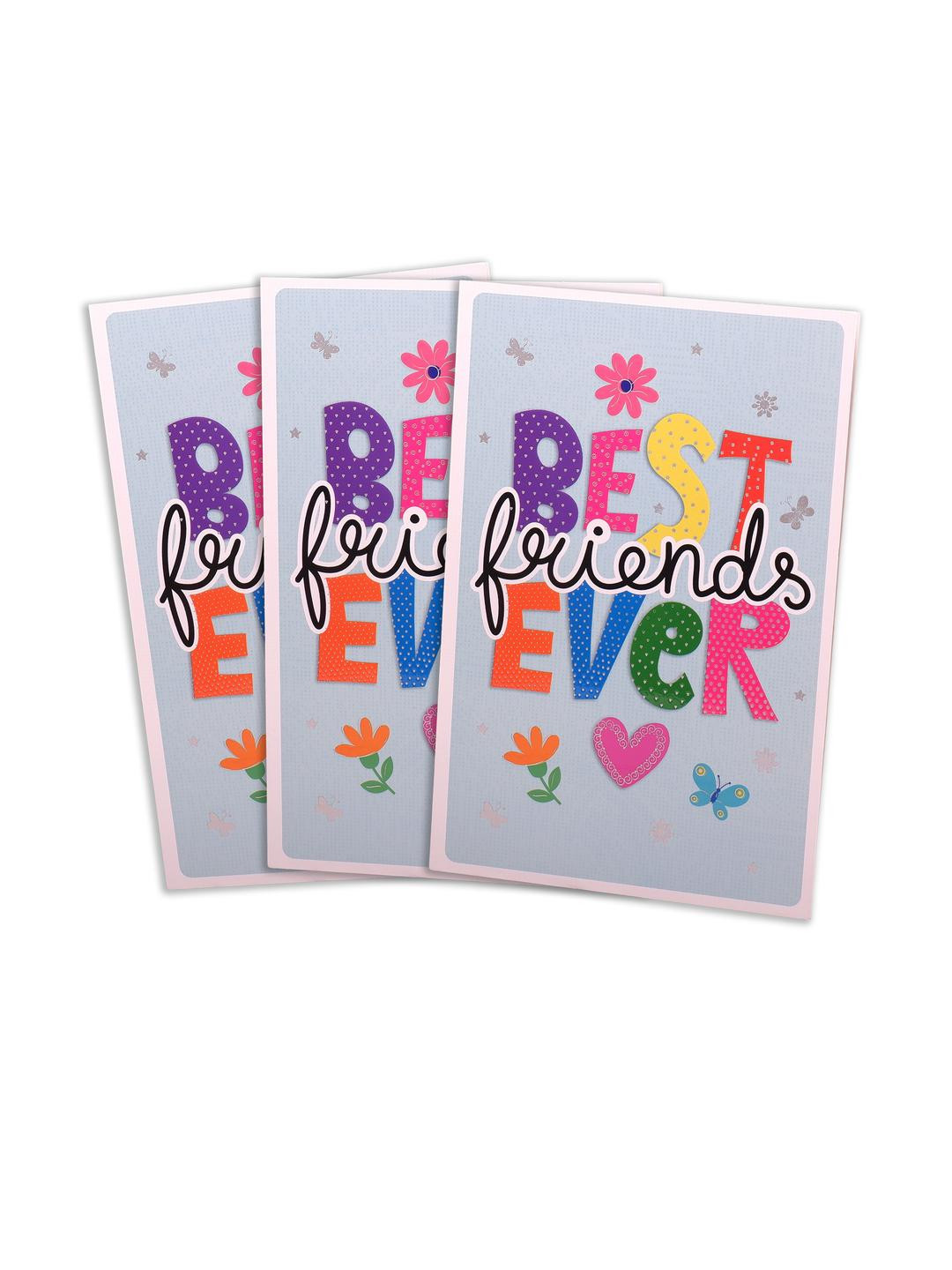 Archies Best Friends Ever Greeting Cards Pack of 3