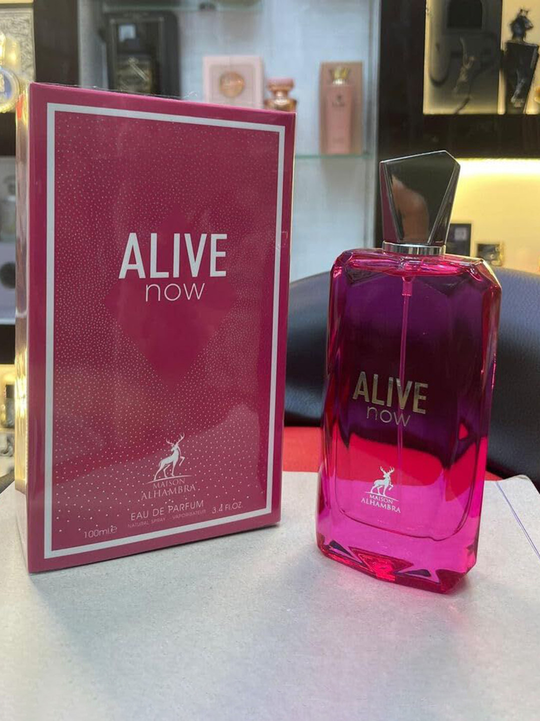 MAISON ALHAMBRA Alive Now Long Lasting Eau De Parfum - 100 ml