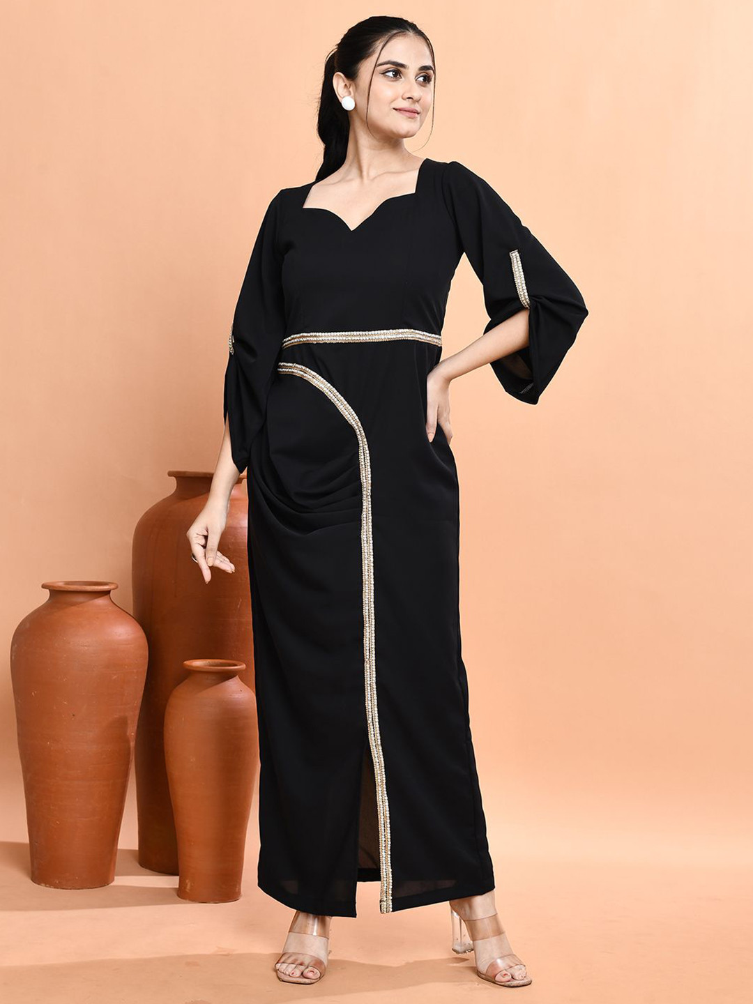 Vestajo Boutiqo Women Maxi Dress