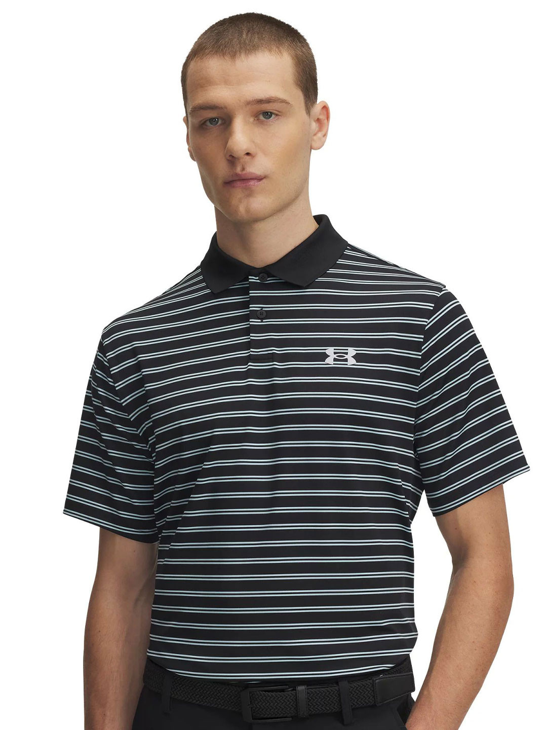 UNDER ARMOUR UA Matchplay Stripe Short Sleeve Polo