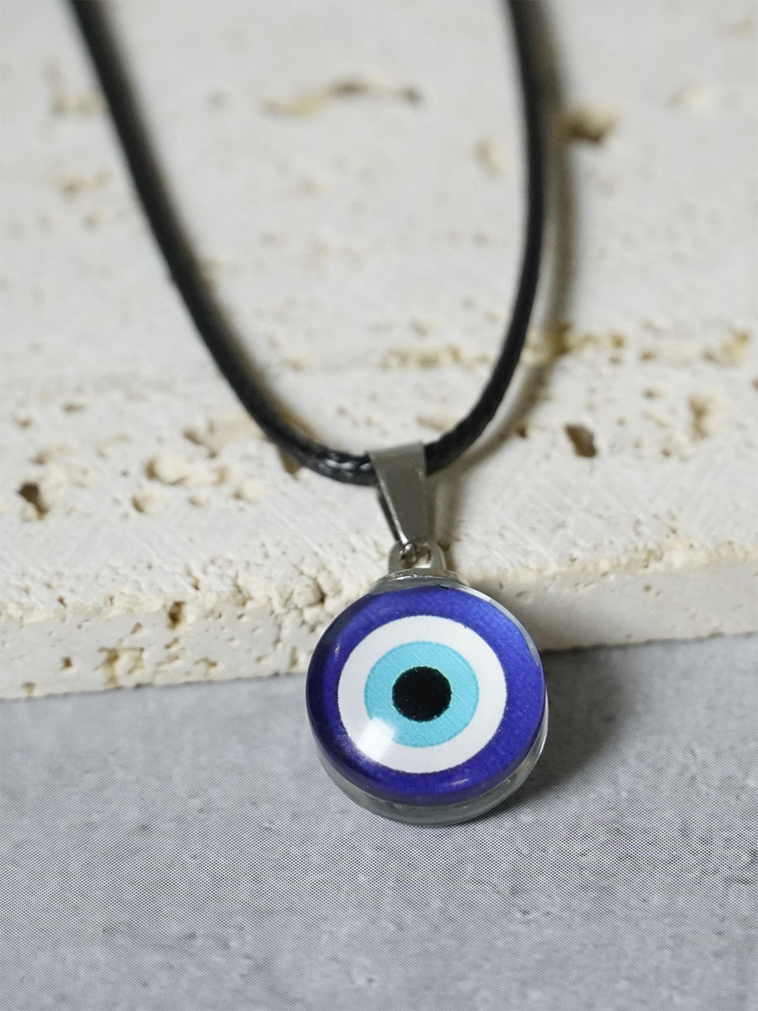 Japam Evil Eye Reversible Pendant With Chain