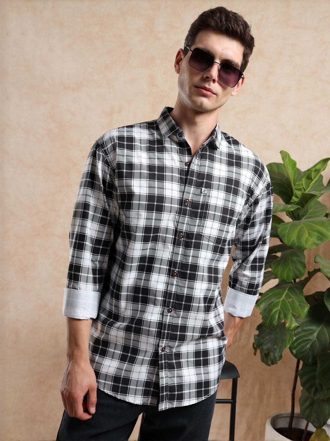 ALLWIN PAUL Men White Shirts