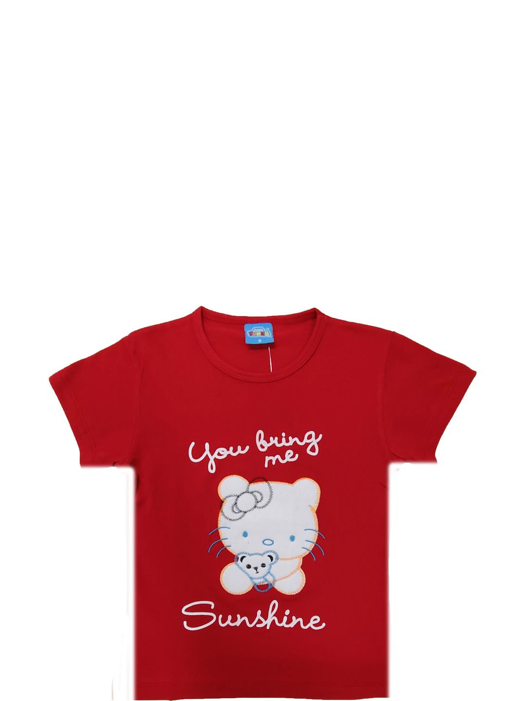 Little funky Girls Red Tshirts