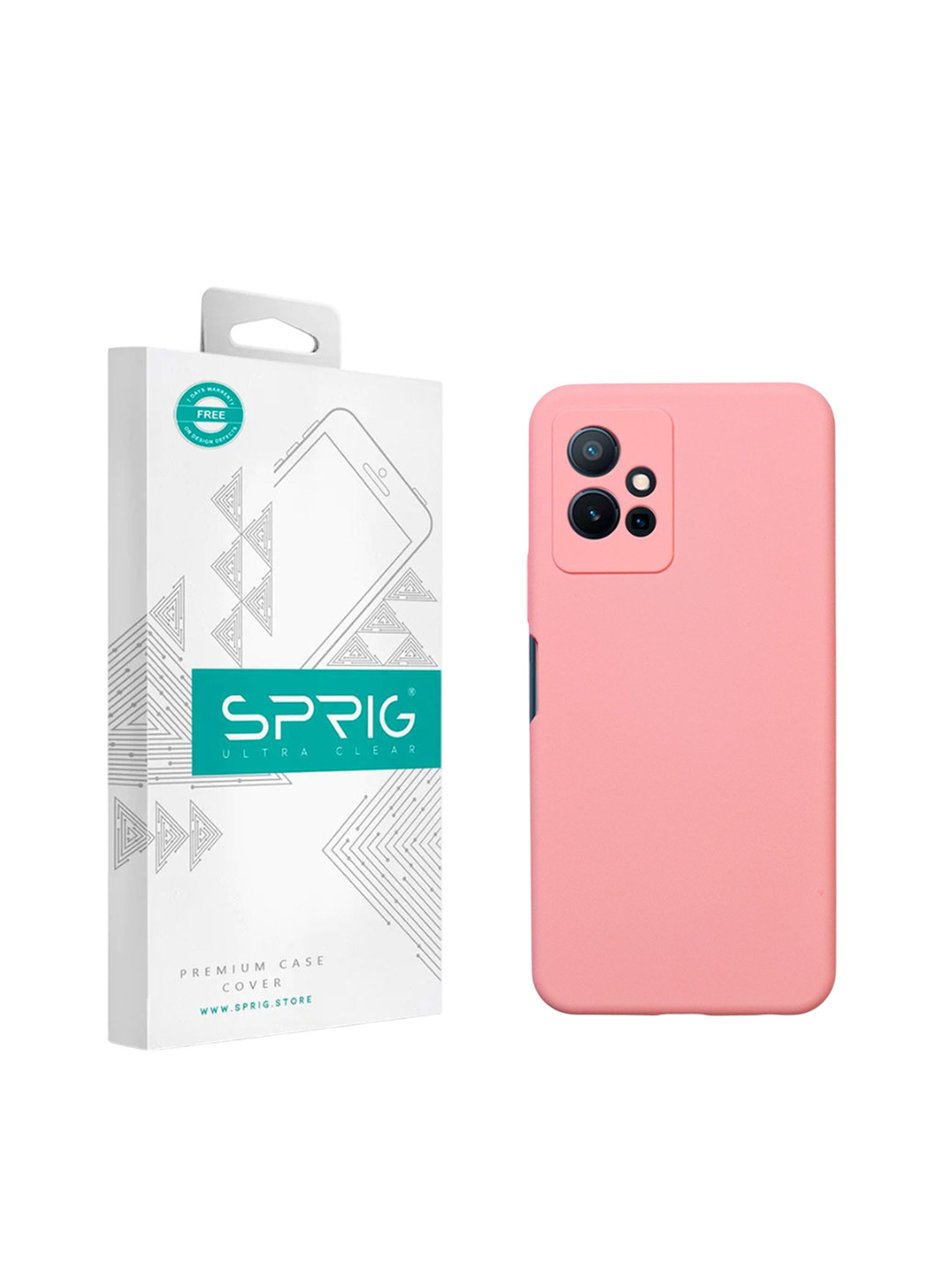 SPRIG vivo T1 5G Liquid Silicone Back Cover