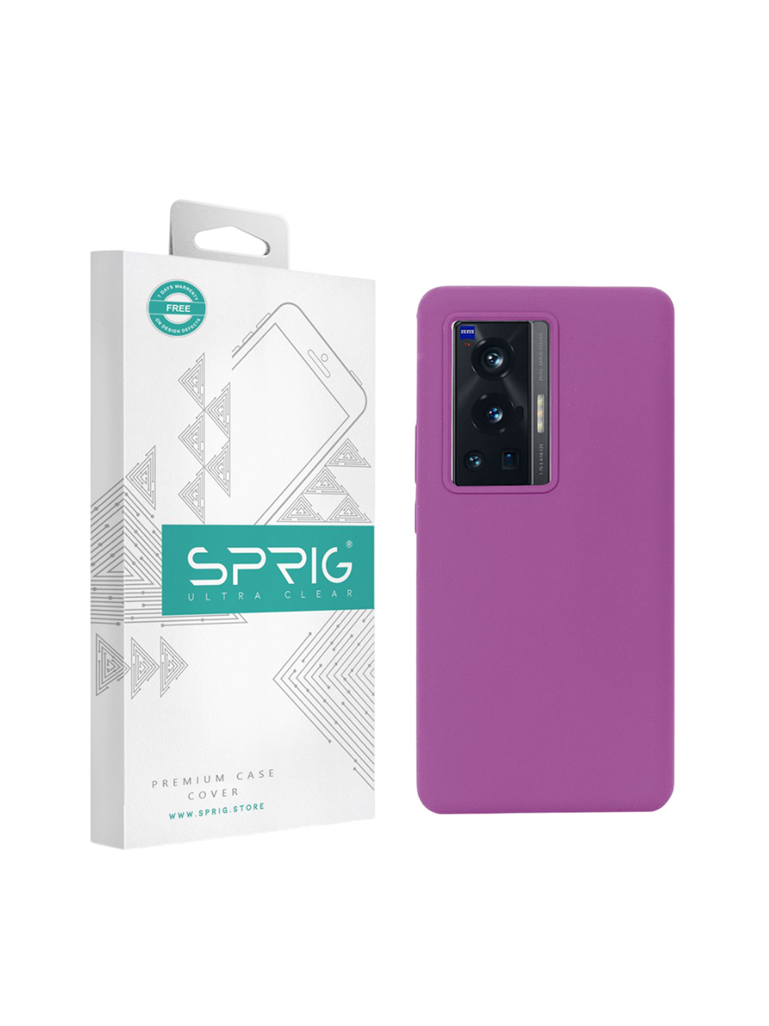 SPRIG vivo X70 Pro Plus Liquid Silicone Back Cover