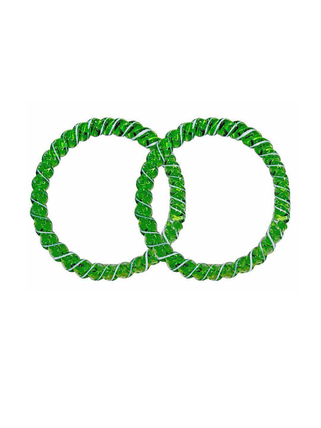 HALLO Sea Green Plastic Bangle