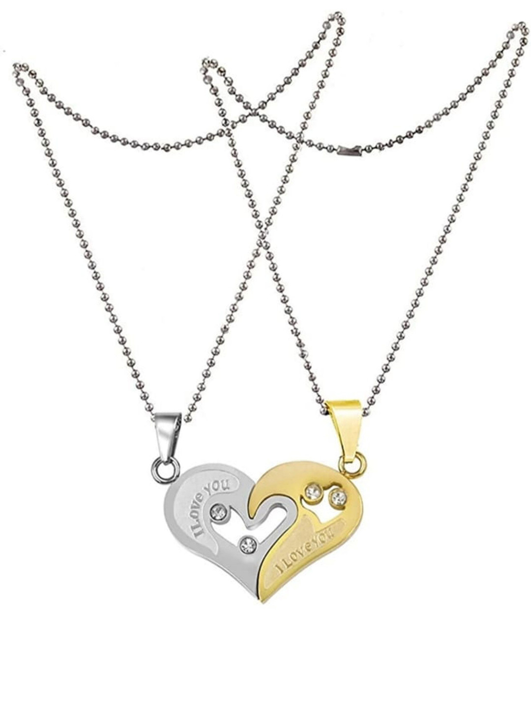 Teeragaj Set Of 2 Pendant With Chain