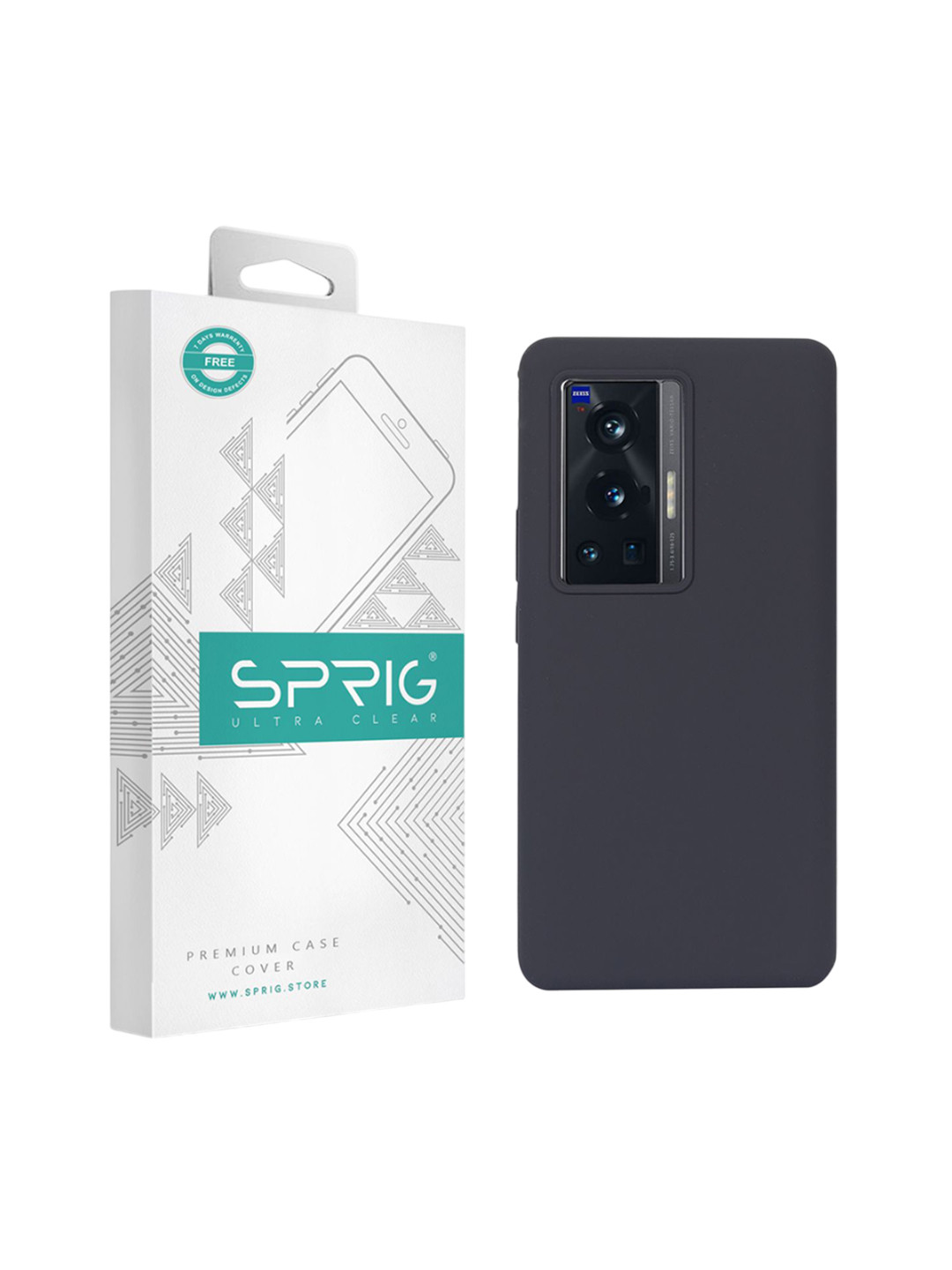 SPRIG vivo X70 Pro Plus Liquid Silicone Back Cover