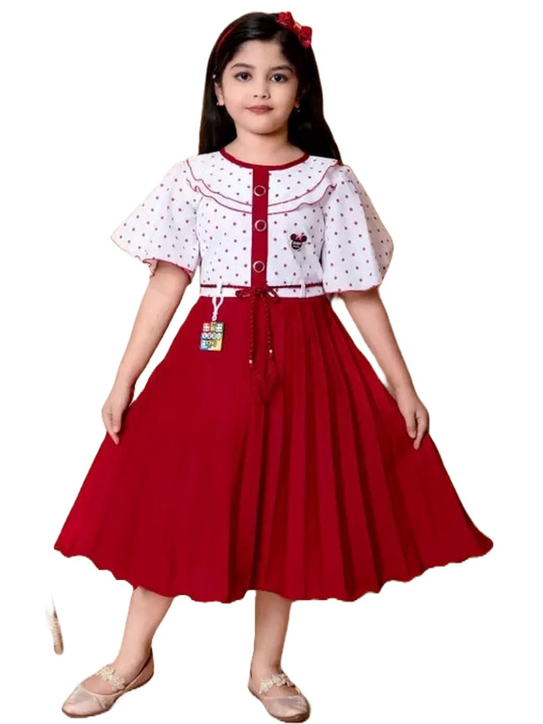 MODERN DREAM Girls Red Dresses