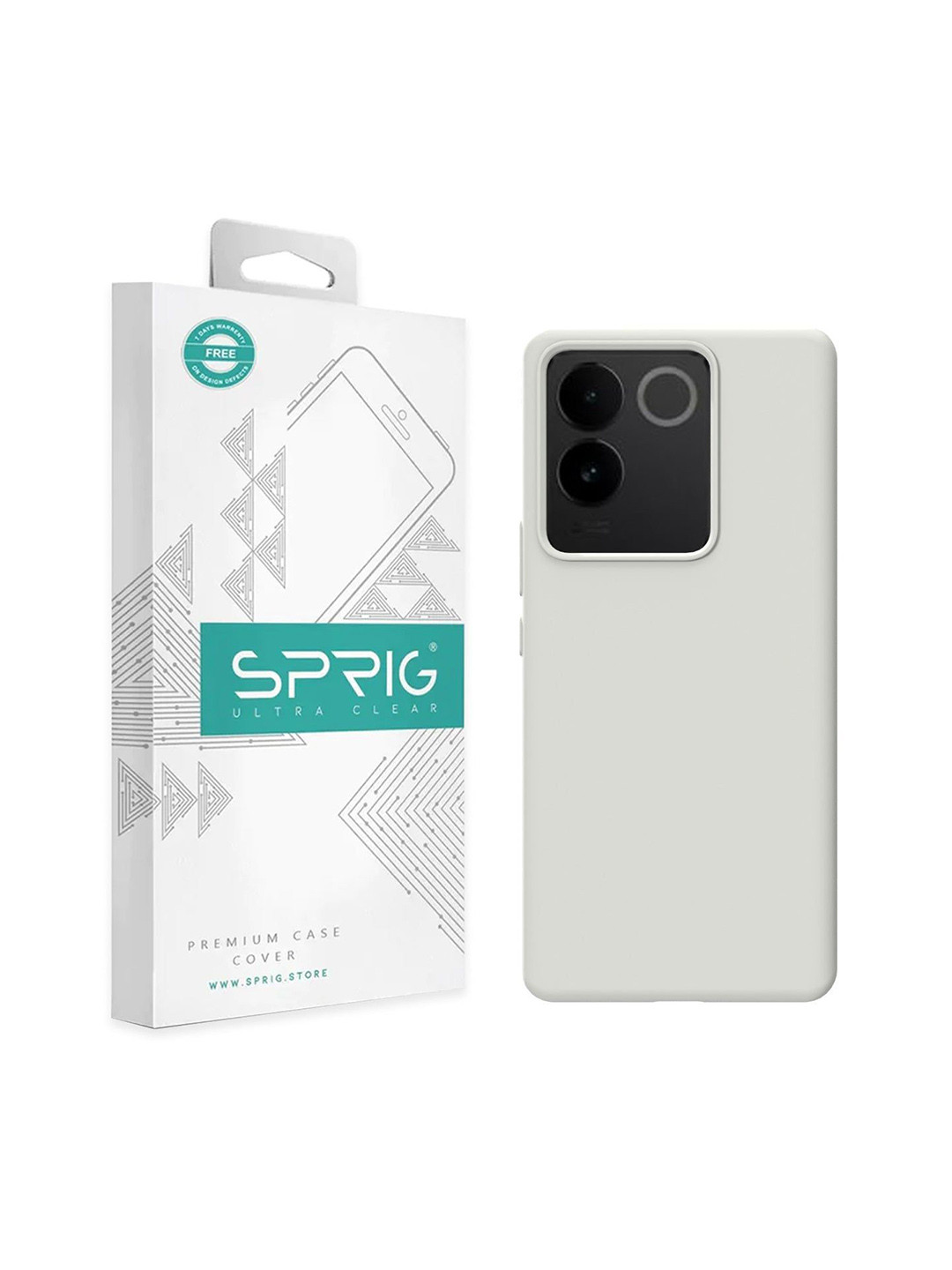 SPRIG vivo T2 Pro Liquid Silicone Back Cover