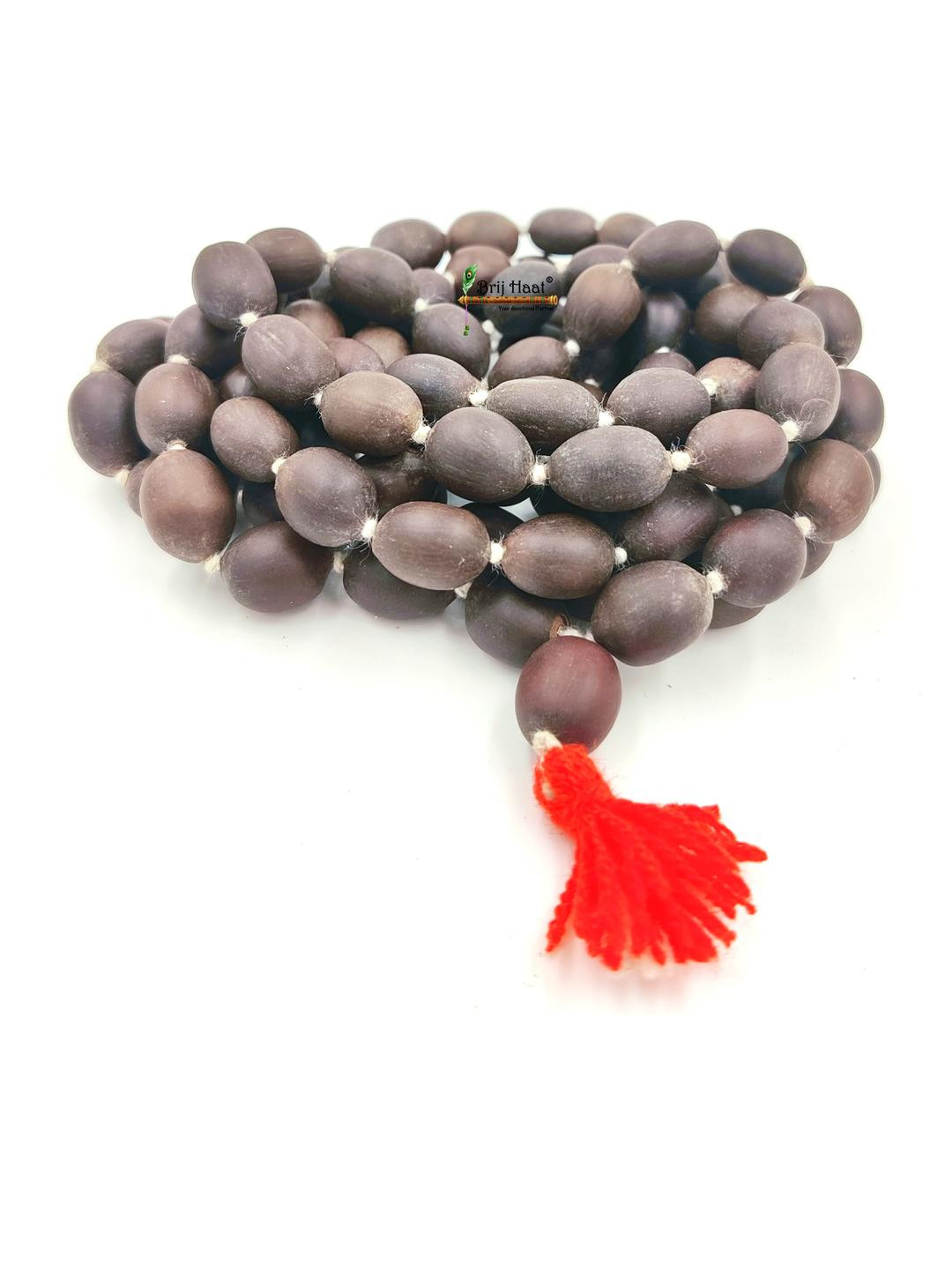 BRIJ HAAT Unisex 108+1 Beads Lotus seed Mala chain